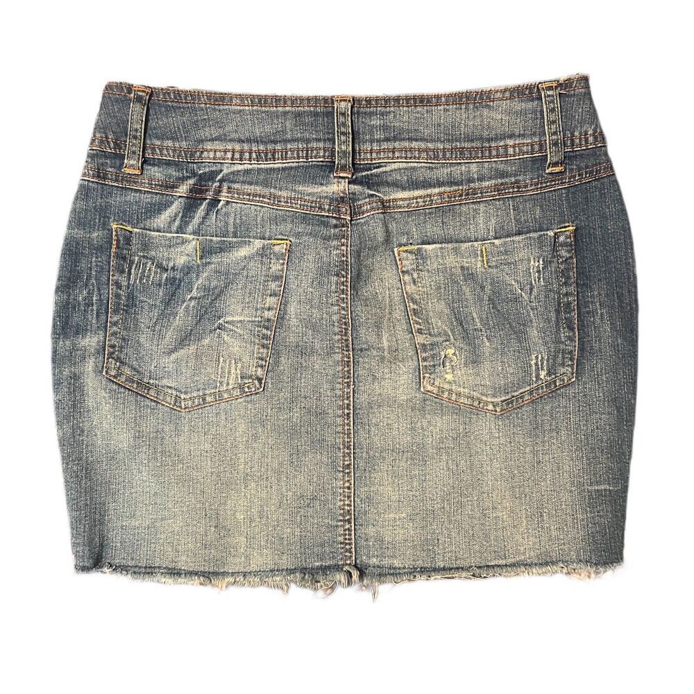 Mixit Women’s Denim Jean Skirt Light Wash Size 6
